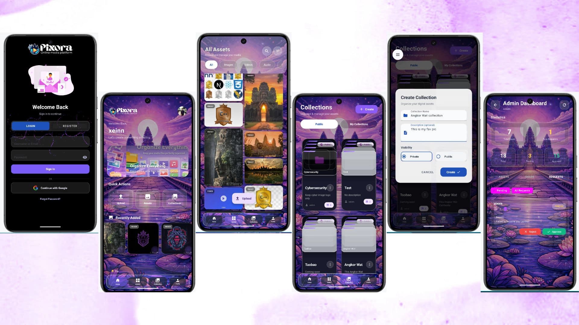 Android App | Pixora